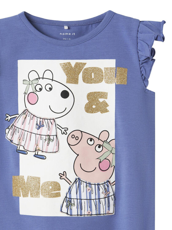 NAME IT NAME IT Top Peppa 13242959 Blu Regular Fit