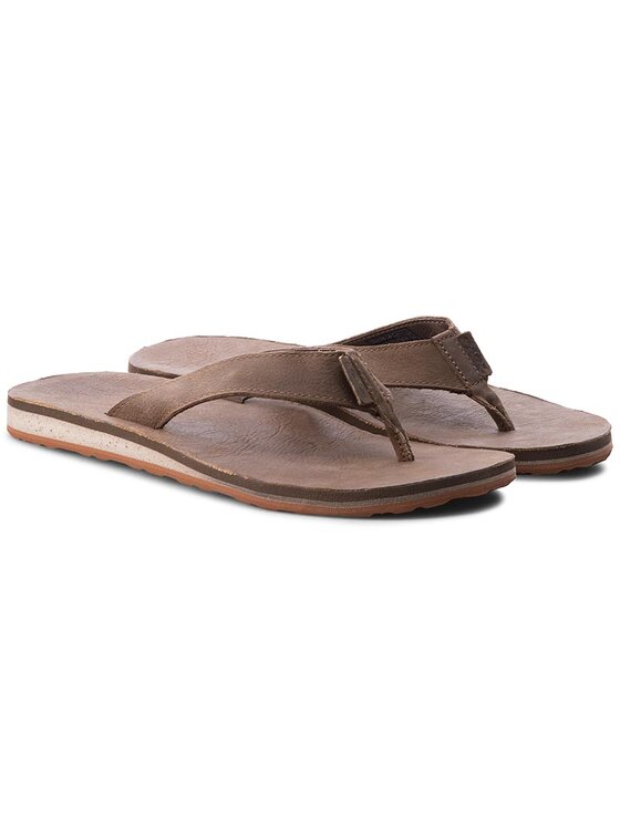 Teva Šlepetės per pirštą Teva Classic Flip Premium 1009037 Ruda