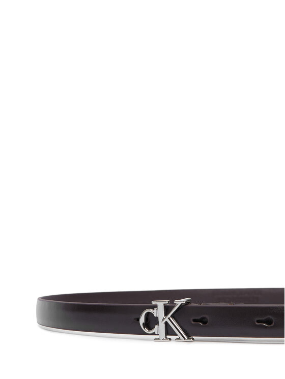Calvin Klein Remen Calvin Klein Round Ck Buckle Smooth 15Mm LV04F7085G Crna