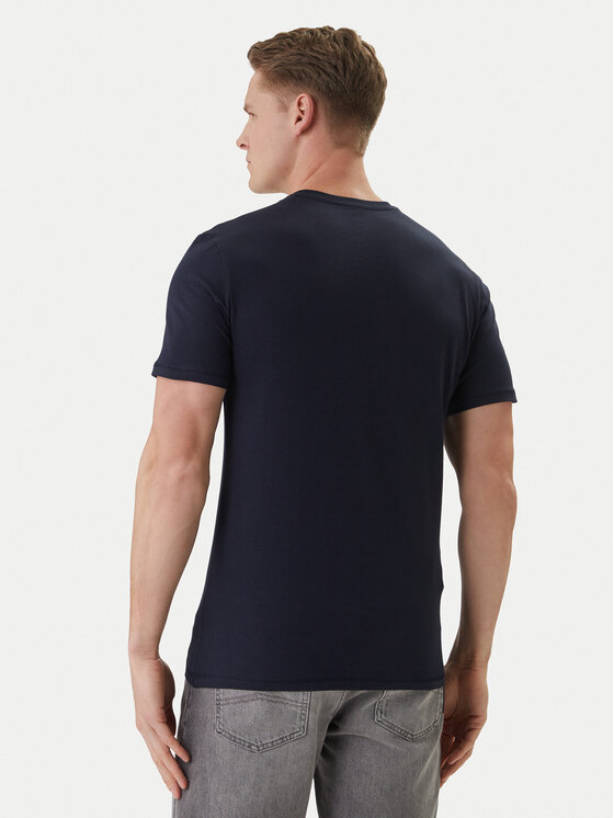 Guess Guess Футболка M6GI10 K2991 Cиній Slim Fit