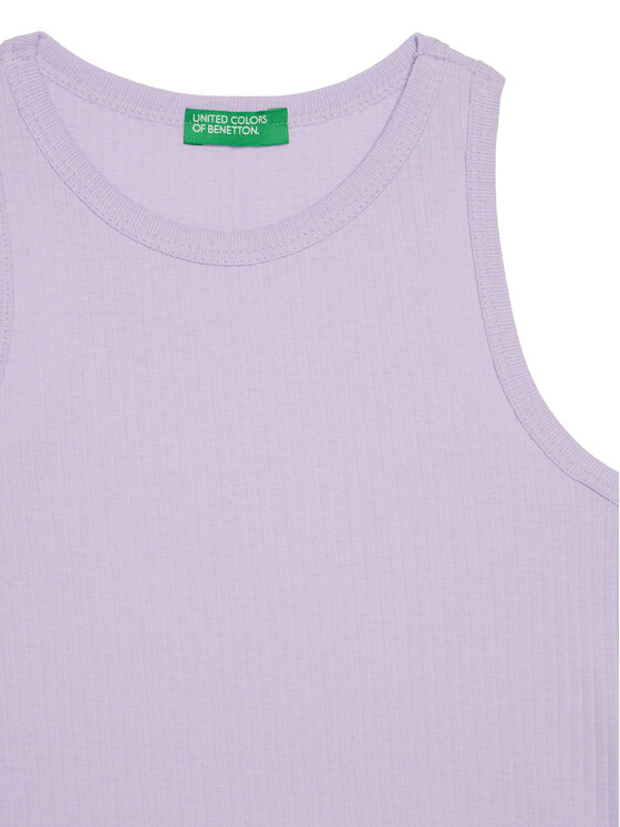 United Colors Of Benetton United Colors Of Benetton Top 31H3CH01F Ljubičasta Slim Fit