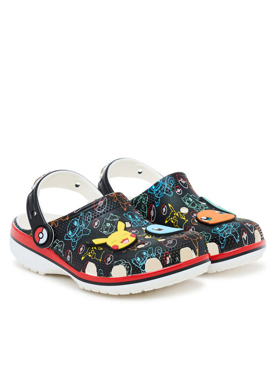 Crocs Шльопанці Crocs Pokémon Classic Clog 211344 Чорний