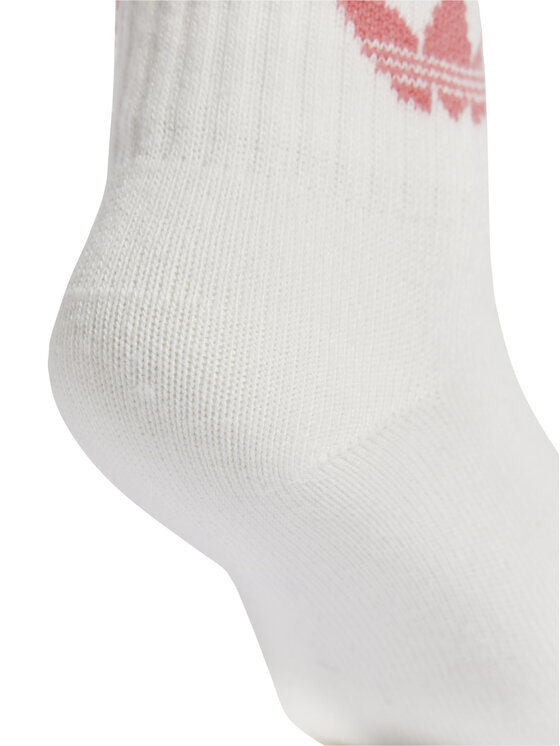 adidas Довгі шкарпетки adidas Kids Sock 6Pp JC8541 Білий