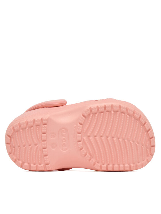 Crocs Natikače Crocs Toddler Classic Velvet Bow Clog 211887 Ružičasta