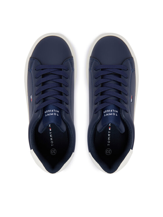 Tommy Hilfiger Laisvalaikio batai Tommy Hilfiger T3X9-35233-1355A474 S Tamsiai mėlyna