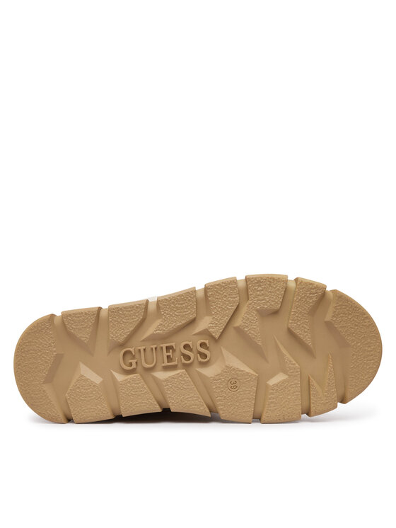 Guess Sněhule Guess FLFMEL ELE10 Béžová