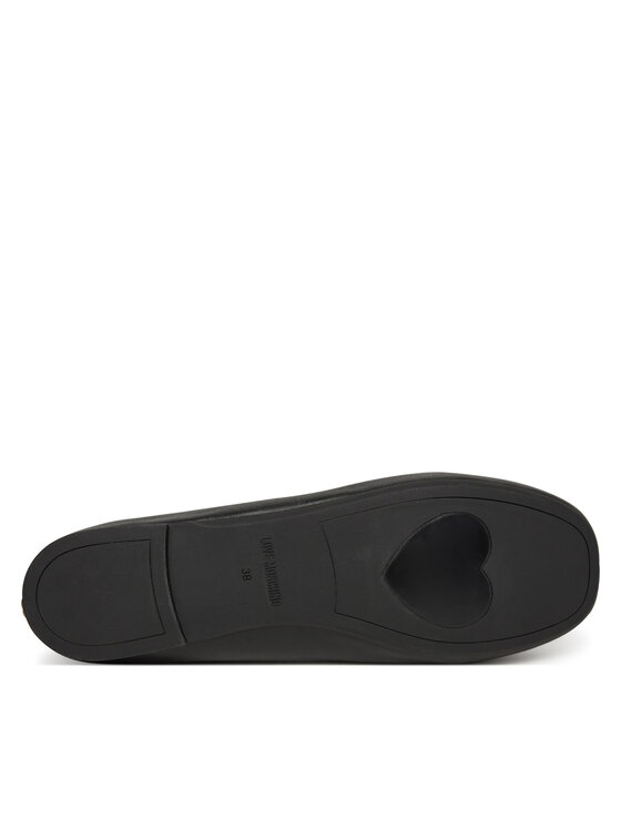 LOVE MOSCHINO Балетки LOVE MOSCHINO JA11071G0MIE0000 Чорний