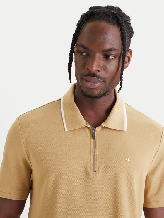 Calvin Klein Calvin Klein Polo LV04LF214G Amarillo Regular Fit