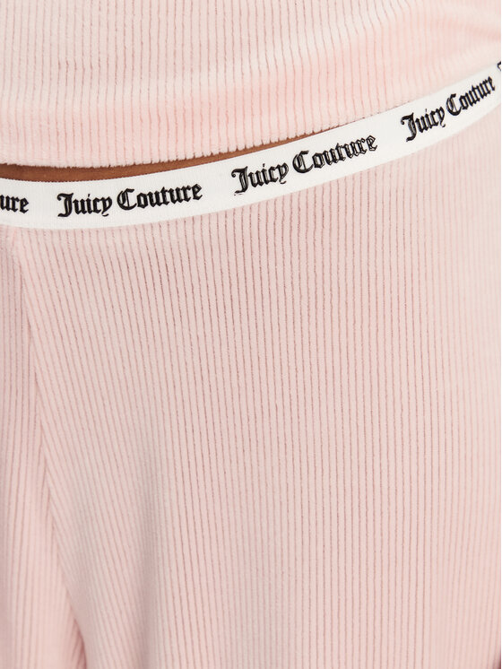 Juicy Couture Juicy Couture Піжамні штани Vicky JCLAS125504 Рожевий Flare Fit