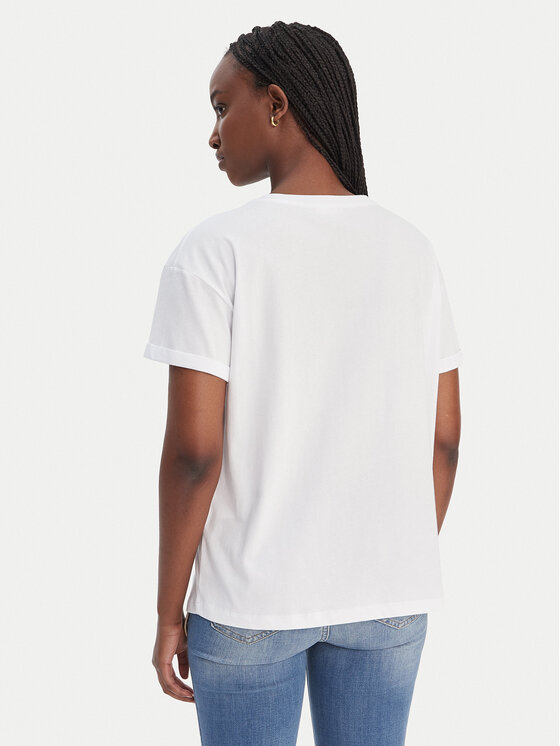 Liu Jo Liu Jo Camiseta WA6413 JS904 Blanco Regular Fit