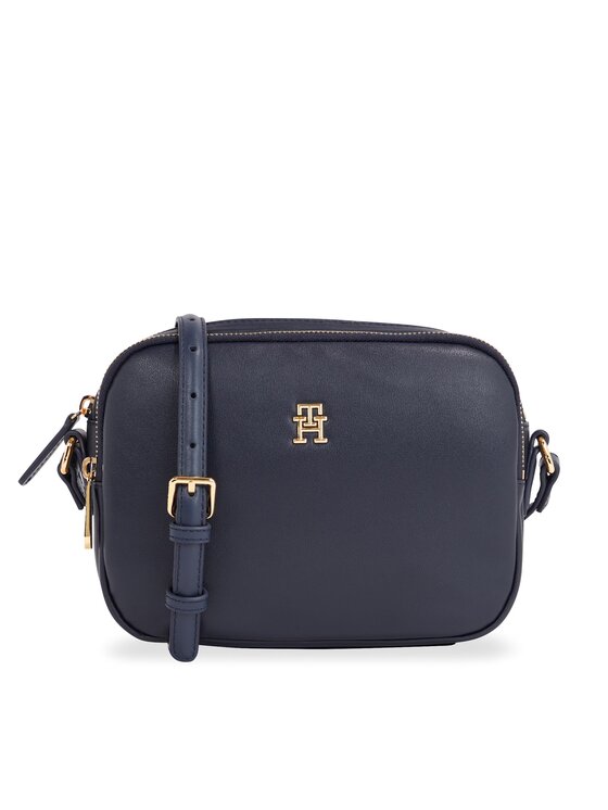 Tommy Hilfiger Bolso Tommy Hilfiger Poppy Plus Crossover AW0AW15235 Azul marino