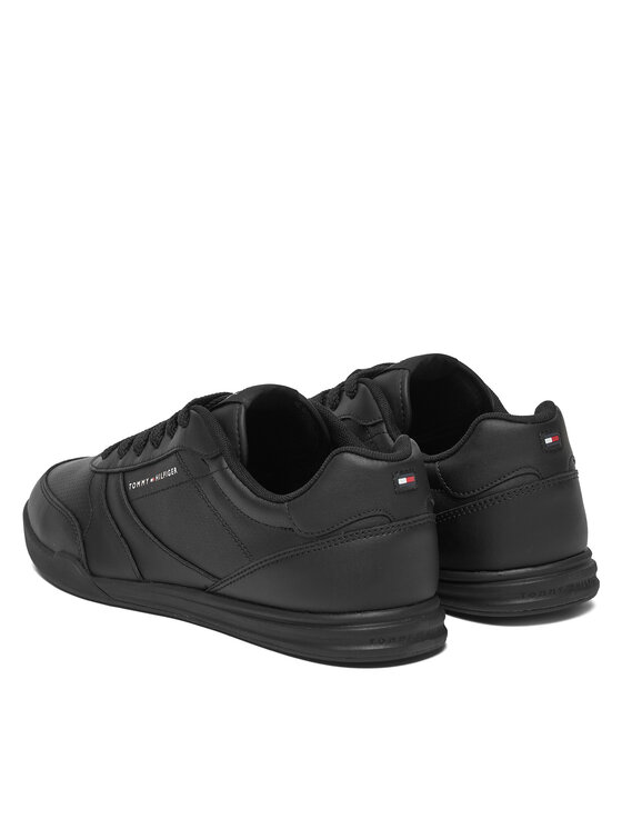 Tommy Hilfiger Sneakers Tommy Hilfiger Lopro Cup Leather FM0FM05677 Nero