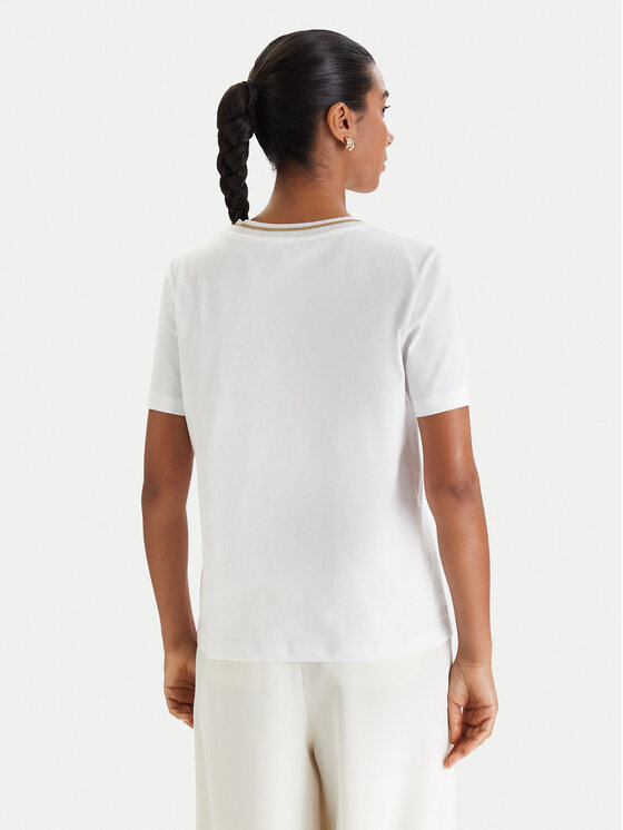 Luisa Spagnoli Luisa Spagnoli Camiseta Balearica 543152 Blanco Regular Fit