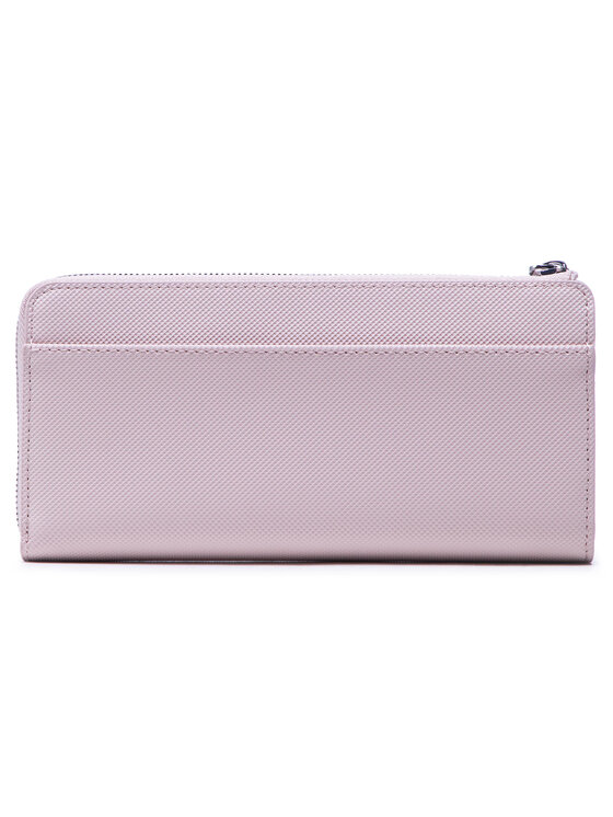 Lacoste Πορτοφόλι Lacoste Slim Zip Wallet NF2780DC Ροζ