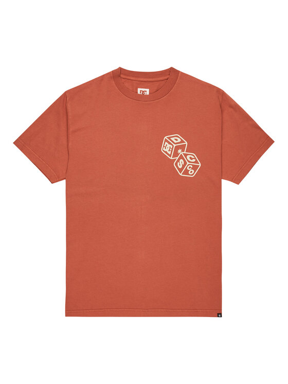 DC Shoes DC Shoes Camiseta High Rollin EDYZT04367 Naranja Regular Fit