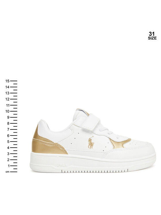 Polo Ralph Lauren Снікерcи Polo Ralph Lauren Masters Court II Ps RL03403103 Білий