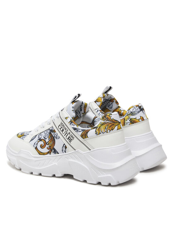 Versace Jeans Couture Снікерcи Versace Jeans Couture 78YA3SC2 Білий