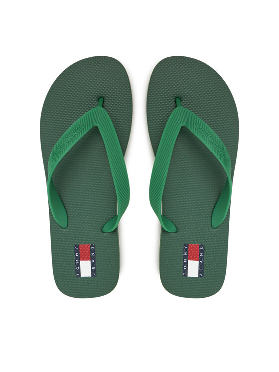 Tommy Jeans Japanke Tommy Jeans Tjm Beach Sandal EM0EM01560 Zelena