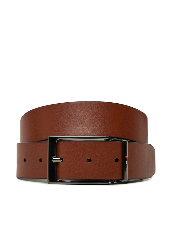 Tommy Hilfiger Cintura da uomo Tommy Hilfiger AM0AM13017 Nero