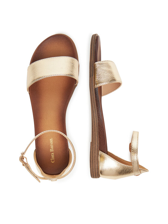 Clara Barson Босоніжки Clara Barson MAGNA WS5811-01 Золотий