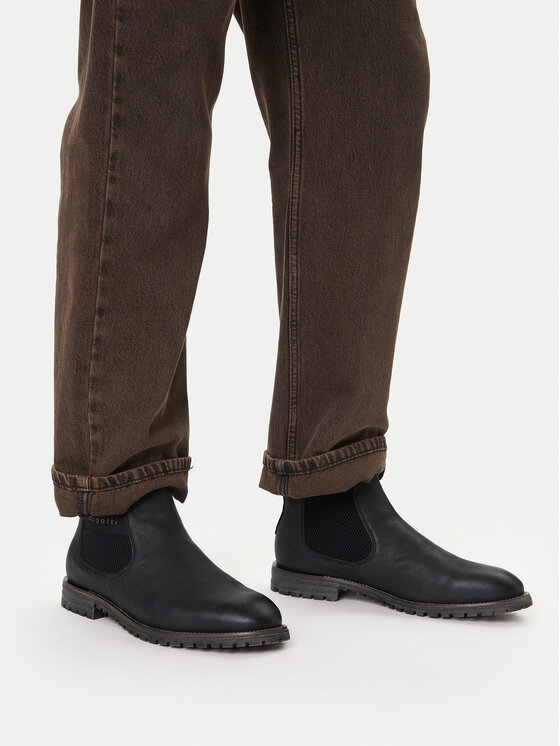 Bugatti Kotníková obuv s elastickým prvkem Bugatti 311-AOB31-3200 Černá