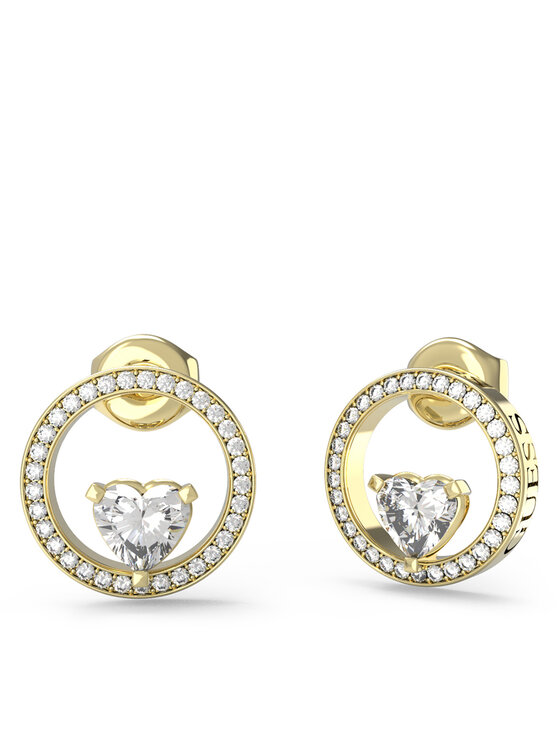 Guess Náušnice Guess JUBE04 666JW Zlatá