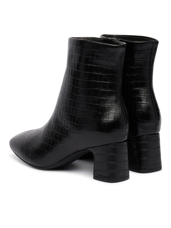 Clarks Μποτάκια Clarks Fernie Zip 26327187 Μαύρο