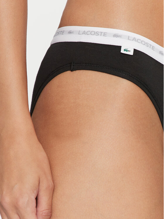 Lacoste Lacoste Комплект трусиків 8F1338 Чорний