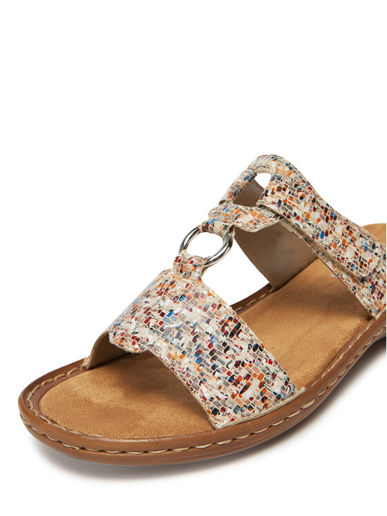 Rieker Nazouváky Rieker 608A0-93 Barevná