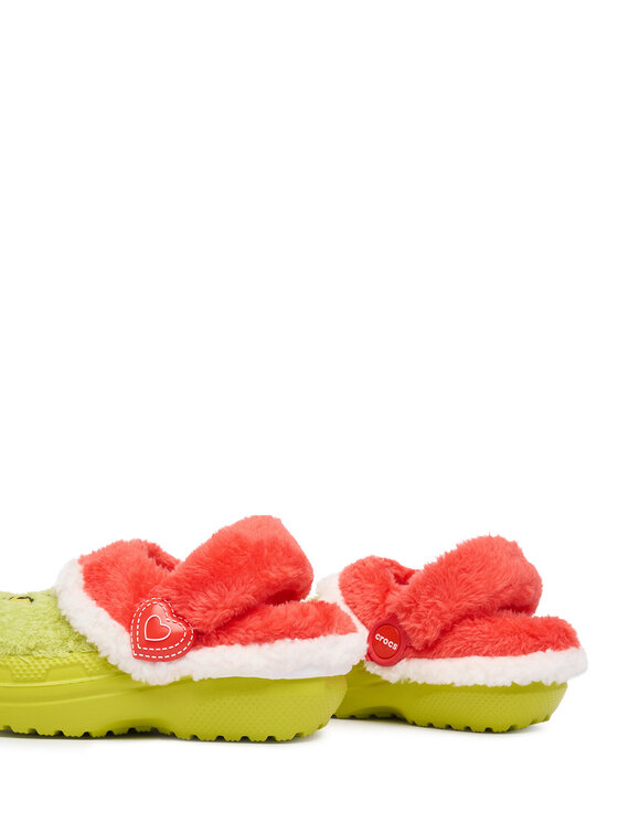 Crocs Шльопанці Crocs Classic Grinch 211690 Зелений