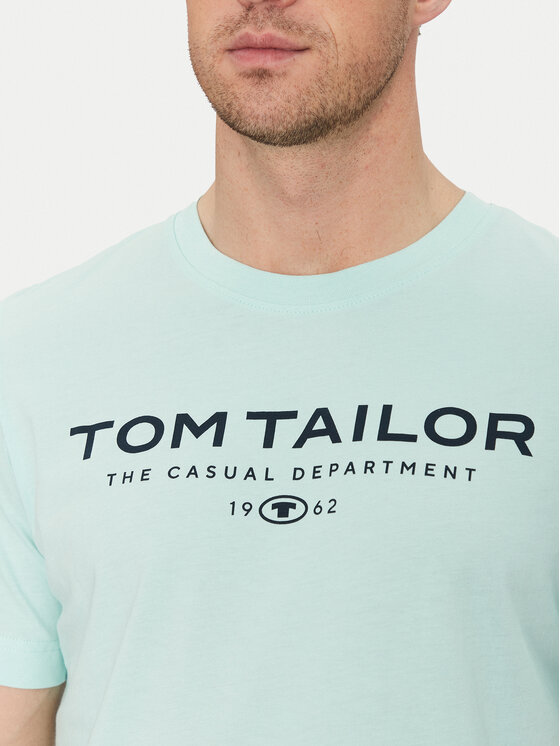 Tom Tailor Tom Tailor T-shirt 1045773 Zelena Regular Fit