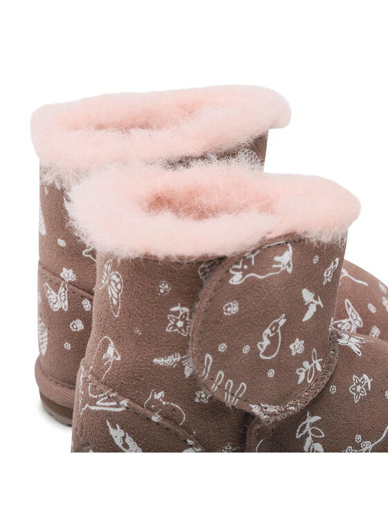 EMU Australia Škornji za sneg EMU Australia Woodland Toddle B12765 Rjava