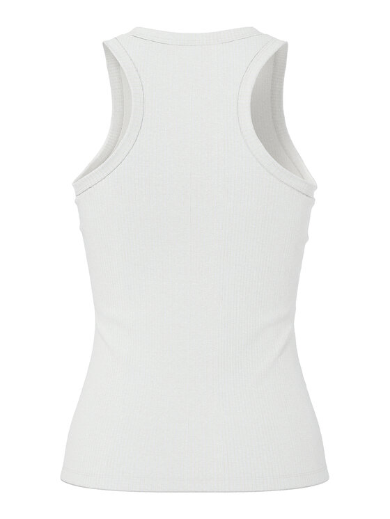 Pieces Pieces Топ Ruka 17133673 Білий Slim Fit