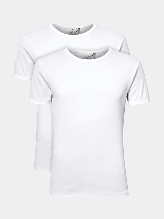 G-Star Raw G-Star Raw Komplet t-shirt majic﻿ D07205-124-110 Bela Slim Fit
