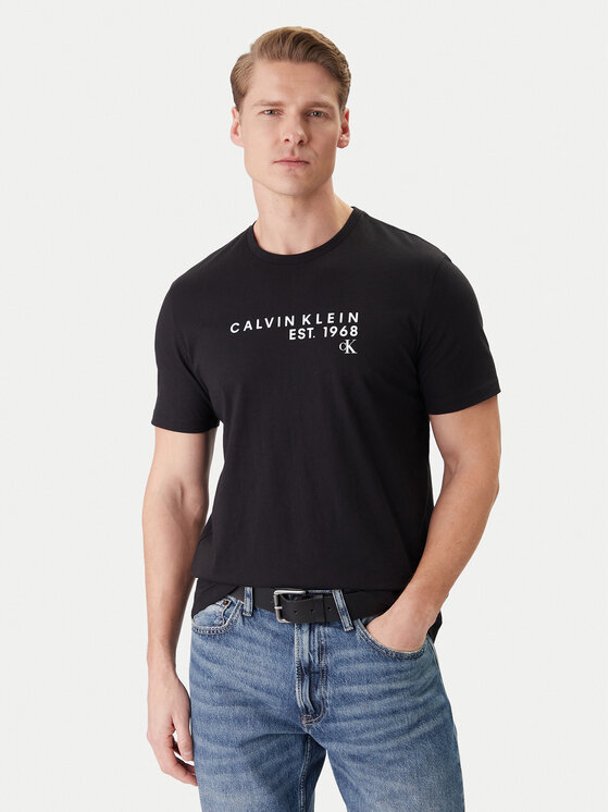 Calvin Klein Jeans Calvin Klein Jeans Camiseta LV04RF800G Negro Classic Fit