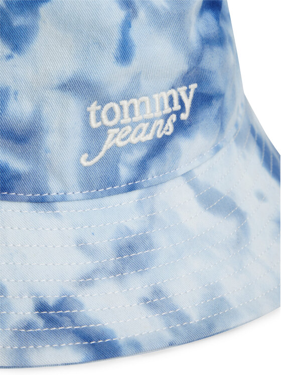 Tommy Jeans Skrybėlė Tommy Jeans Bucket Tiedye AW0AW18834 Mėlyna