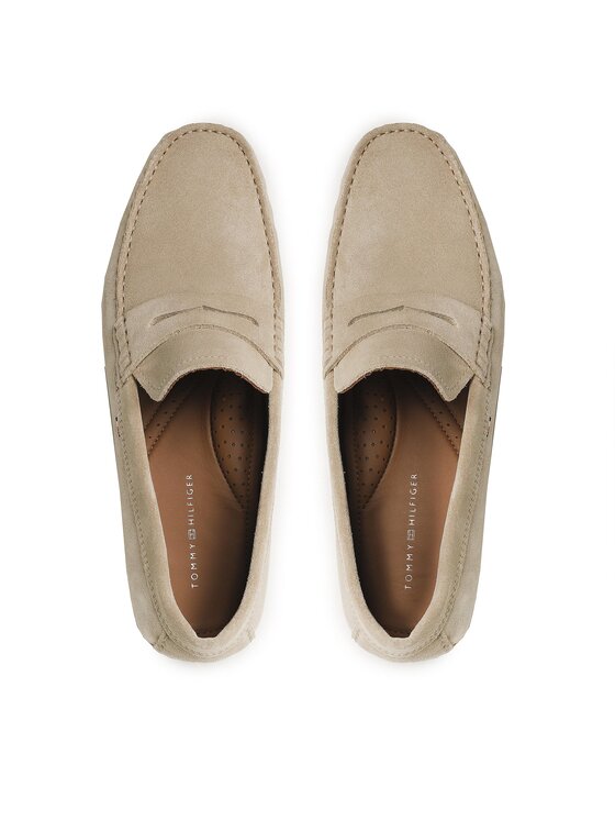 Tommy Hilfiger Mocasines Tommy Hilfiger Casual Hilfiger Suede Driver FM0FM04271 Beis