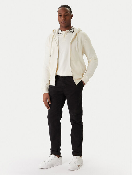 Guess Guess Sudadera M6RQ48 KCN01 Écru Regular Fit