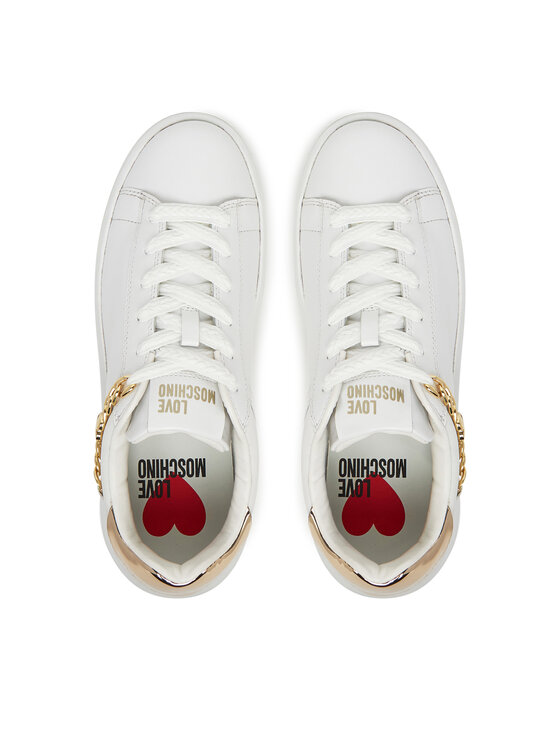 LOVE MOSCHINO Сникърси LOVE MOSCHINO JA15505G0MIAP10A Бял