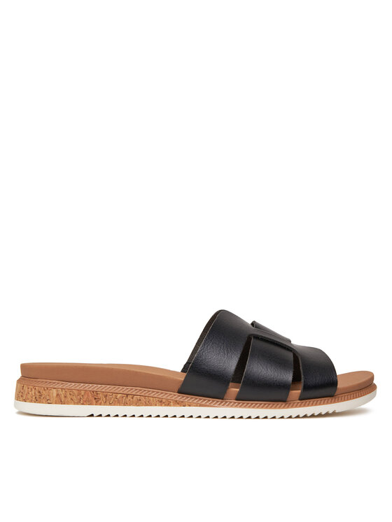 Skechers Шльопанці Skechers BOBS Desert Kiss Low-Peak Look 114707/BLK Чорний