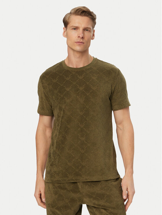 Emporio Armani Emporio Armani Camiseta EM000692 AF20449 F7014 Verde Regular Fit