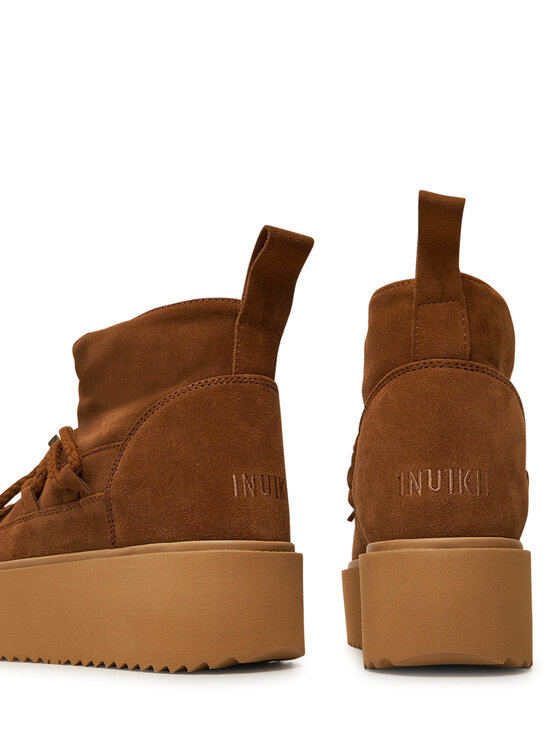 Inuikii Cizme de zăpadă Inuikii Classic Low Platform 75204-004 Maro