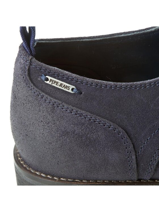 Pepe Jeans Nizki čevlji Pepe Jeans Hackney Rustic PMS10167 Mornarsko modra