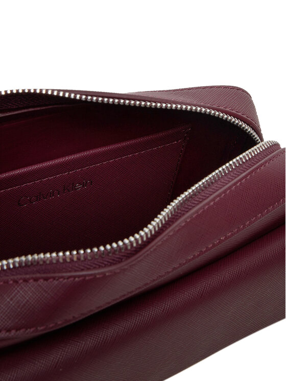 Calvin Klein Kabelka Calvin Klein Linear K60K612564 Bordová