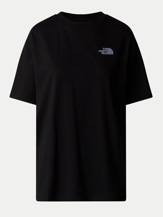 The North Face The North Face Póló Simple Dome NF0A87NQ Fekete Oversize