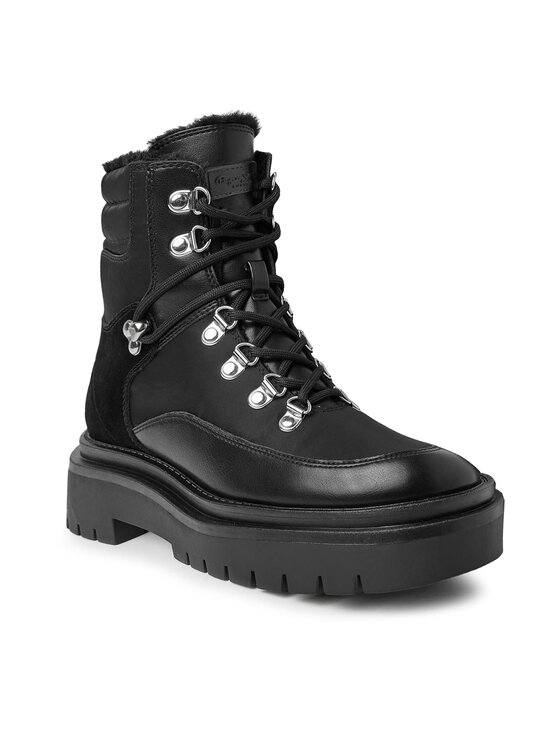 Pepe Jeans Черевики Pepe Jeans PLS50498 Чорний