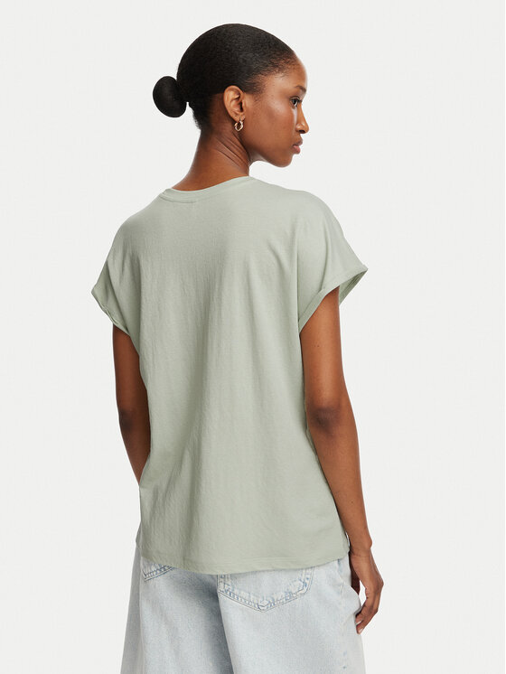 ONLY ONLY Camiseta Jany 15372108 Verde claro Regular Fit