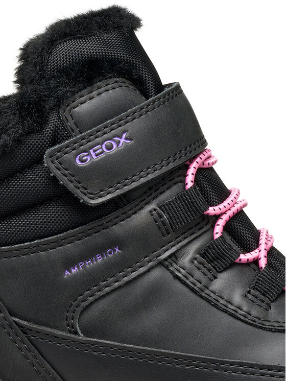 Geox Śniegowce Geox J Trekkyup B Ab J46M7A 0MEMS C9266 S Czarny