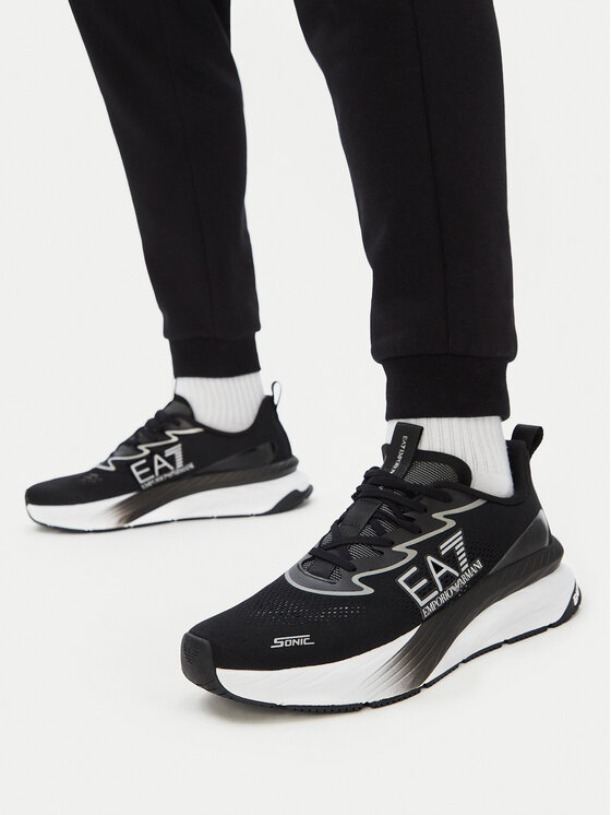 EA7 Emporio Armani Sneakersy EA7 Emporio Armani 7X000603 AF22914 MC005 Čierna
