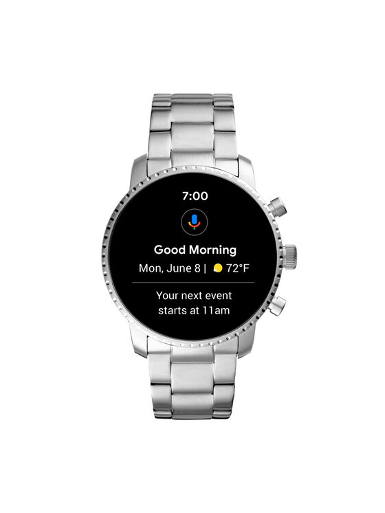Fossil Išmanusis laikrodis Fossil Explorist Hr FTW4011 Sidabrinė
